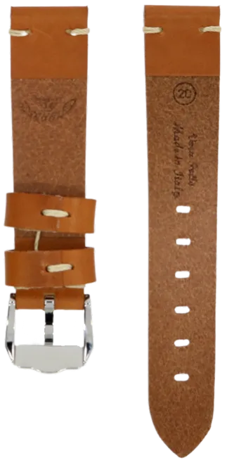 Squale Vintage Leather Tan Brown Strap 20mm