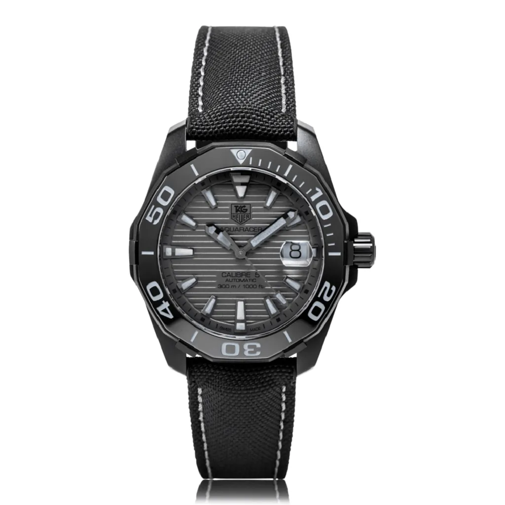 TAG HEUER Aquaracer Black Phantom Mens Watch WAY218B.FC6364
