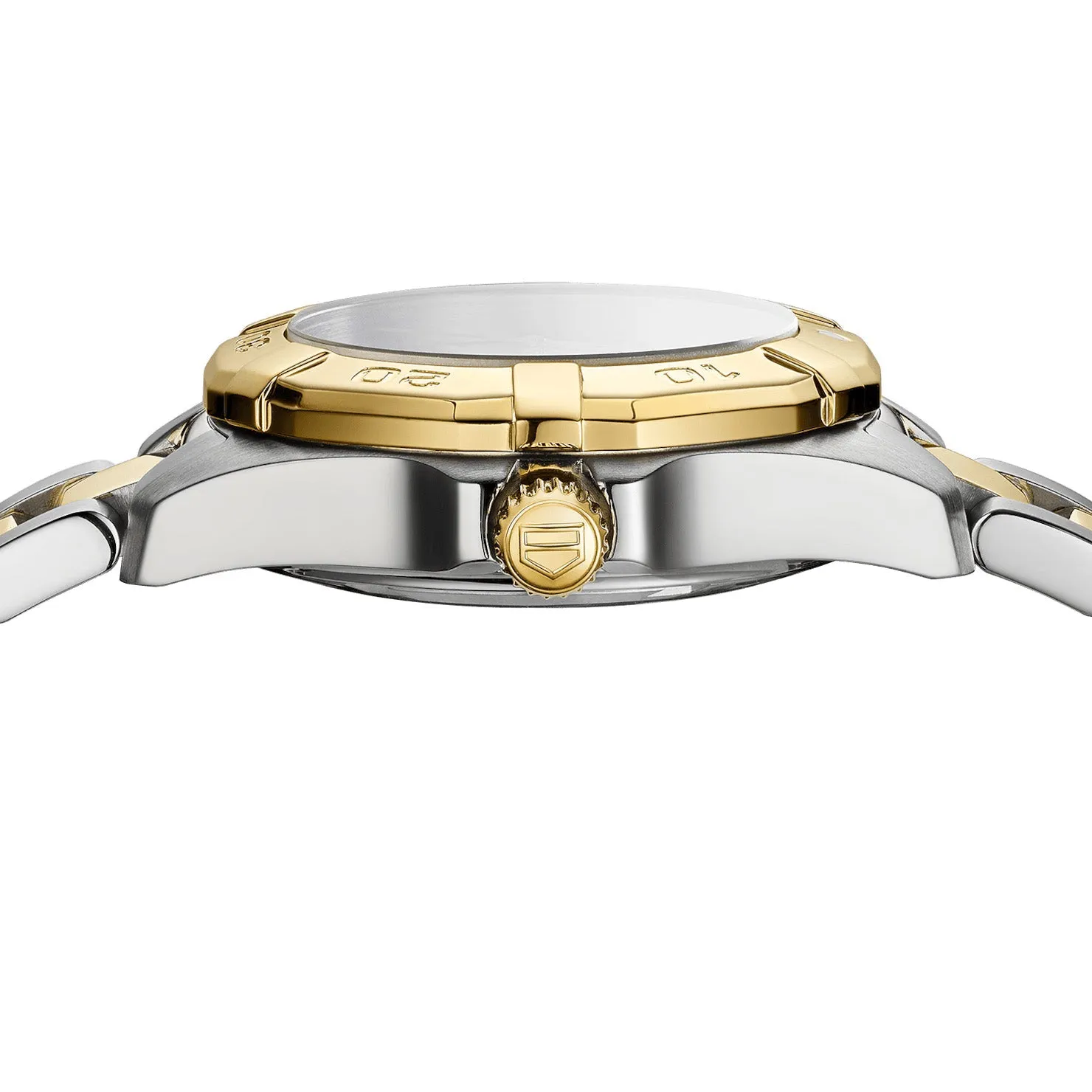 Tag Heuer Aquaracer Ladies Gold Diamond Watch WBD1422.BB0321