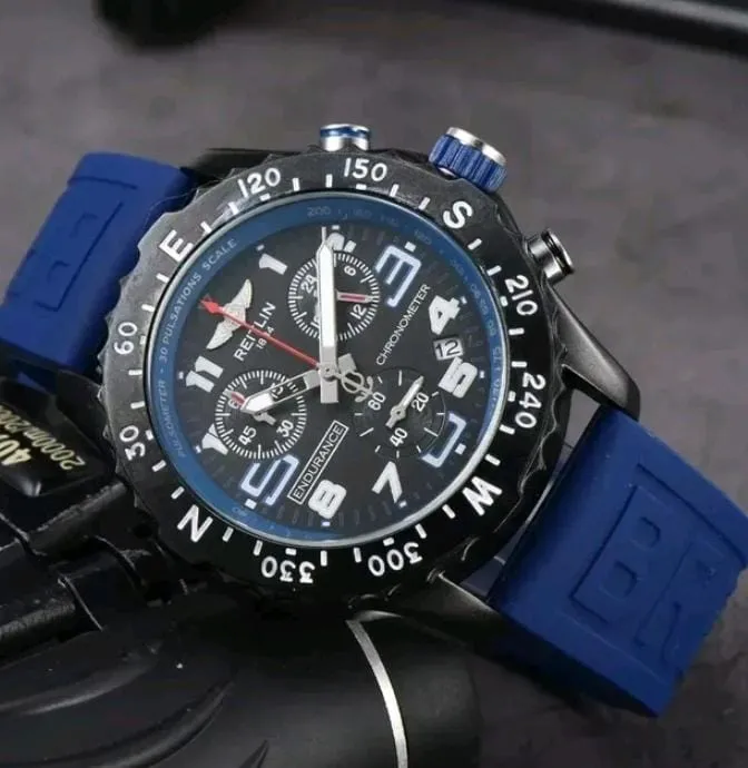 Top Fashion Watches For Mens Luxury Endurance Sport Automatic Date Wristwatch S52332