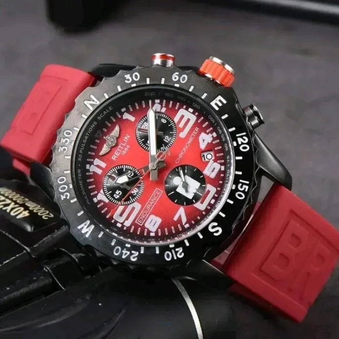 Top Fashion Watches For Mens Luxury Endurance Sport Automatic Date Wristwatch S52332