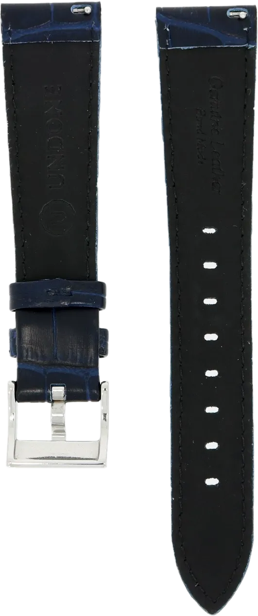 UNDONE Blue Leather Strap 20mm