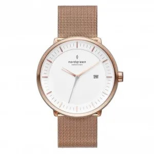 Unisex Philosopher Mesh Rose Gold 40mm Watch PH40RGMEROXX