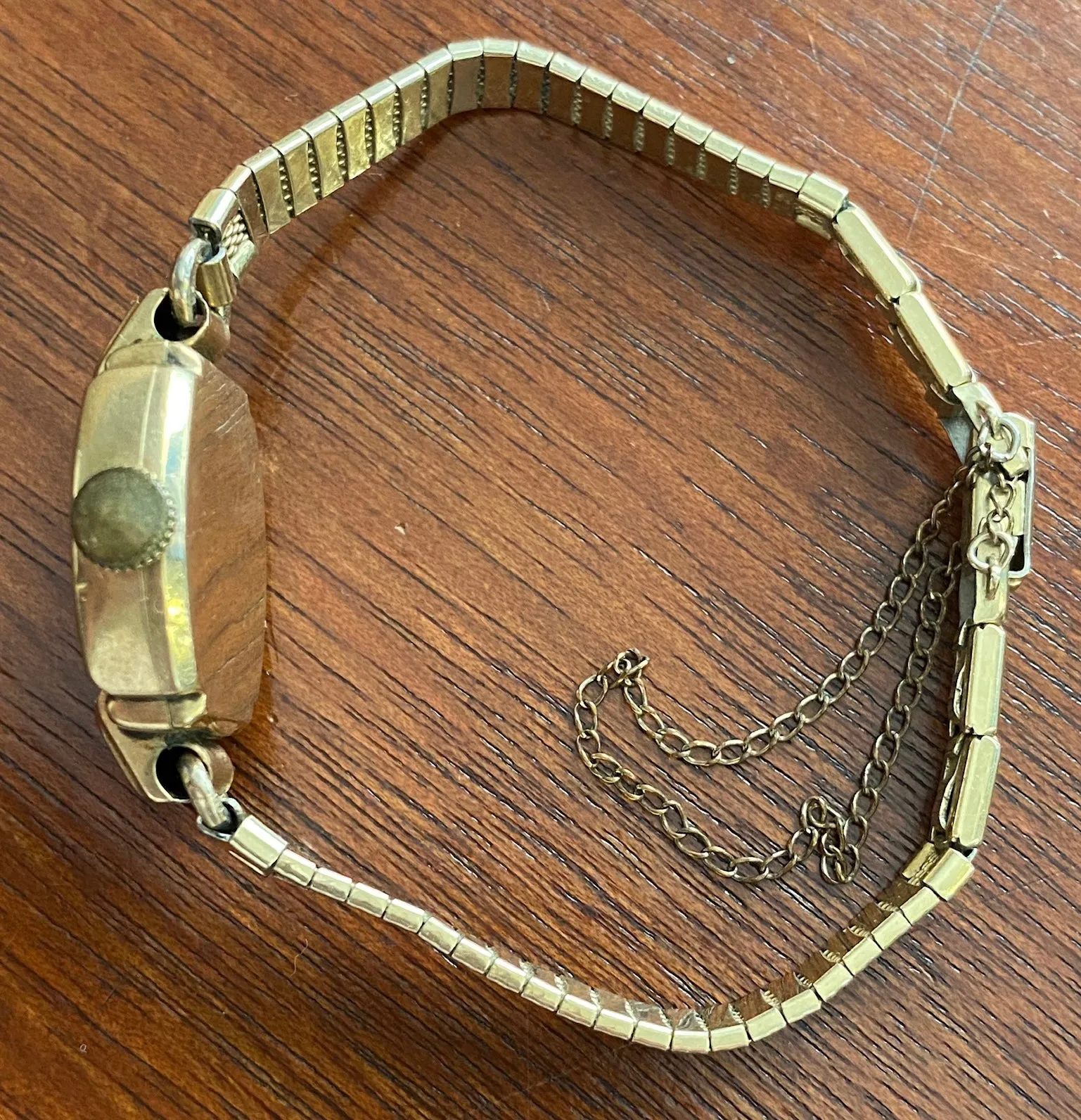 Vintage 10k Gold Filled Boulevard Woman's Wristwatch Manual Wind