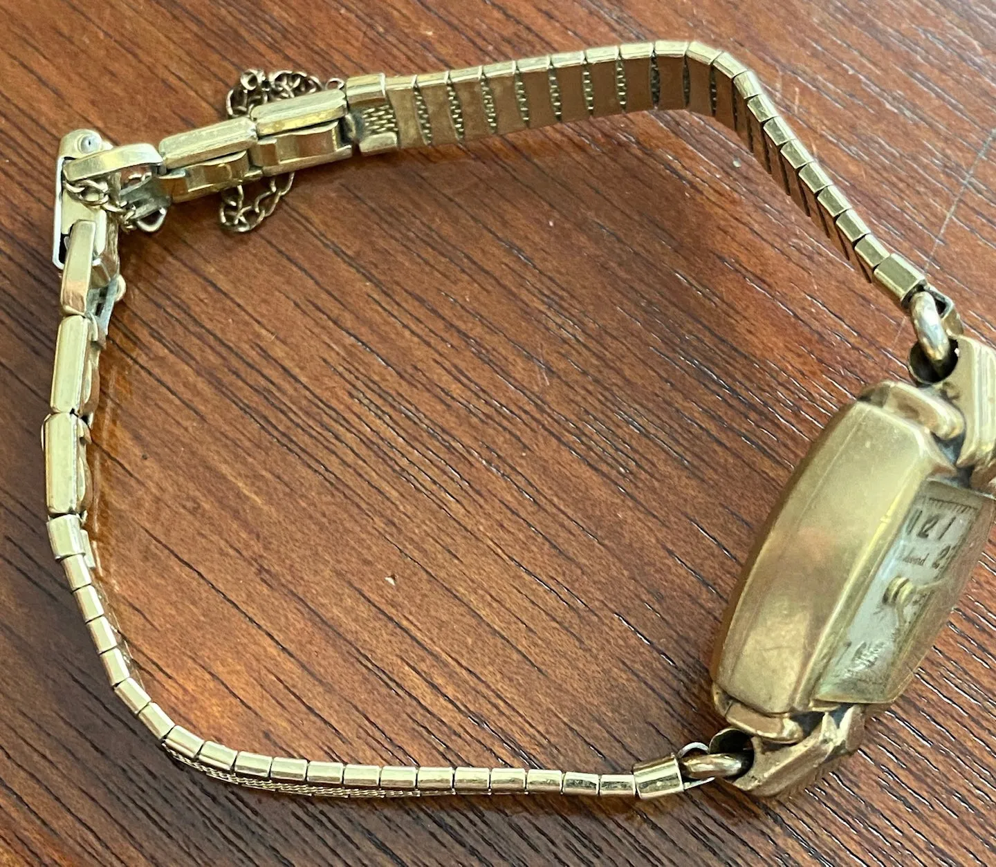 Vintage 10k Gold Filled Boulevard Woman's Wristwatch Manual Wind