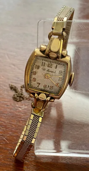 Vintage 10k Gold Filled Boulevard Woman's Wristwatch Manual Wind