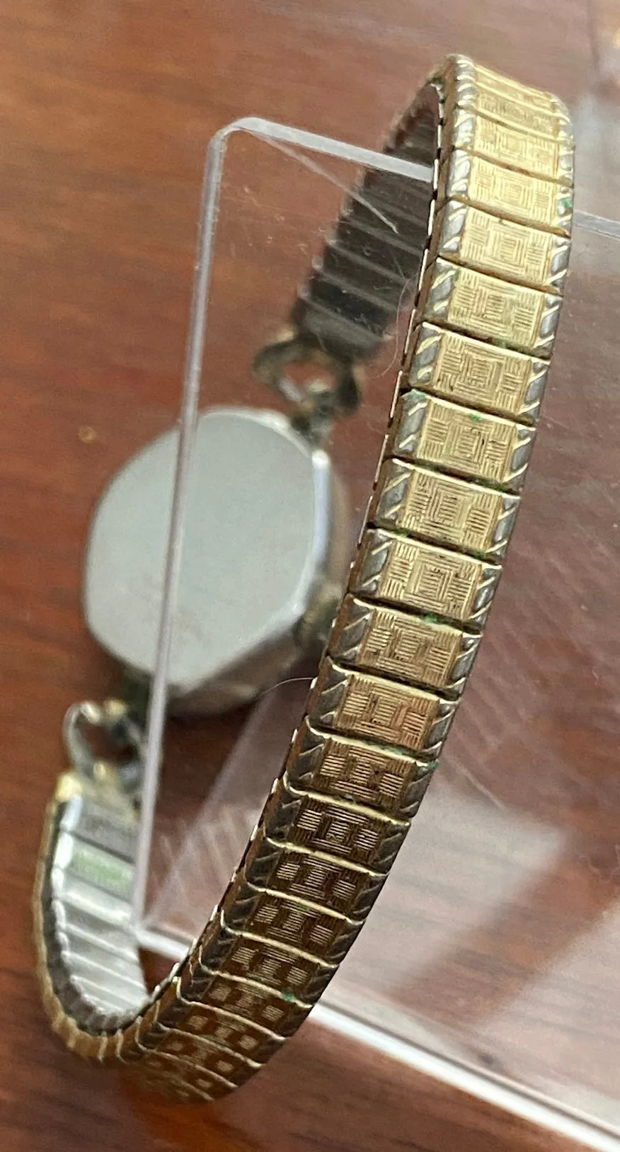 Vintage Gruen Womans Wristwatch Gold Filled AS IS