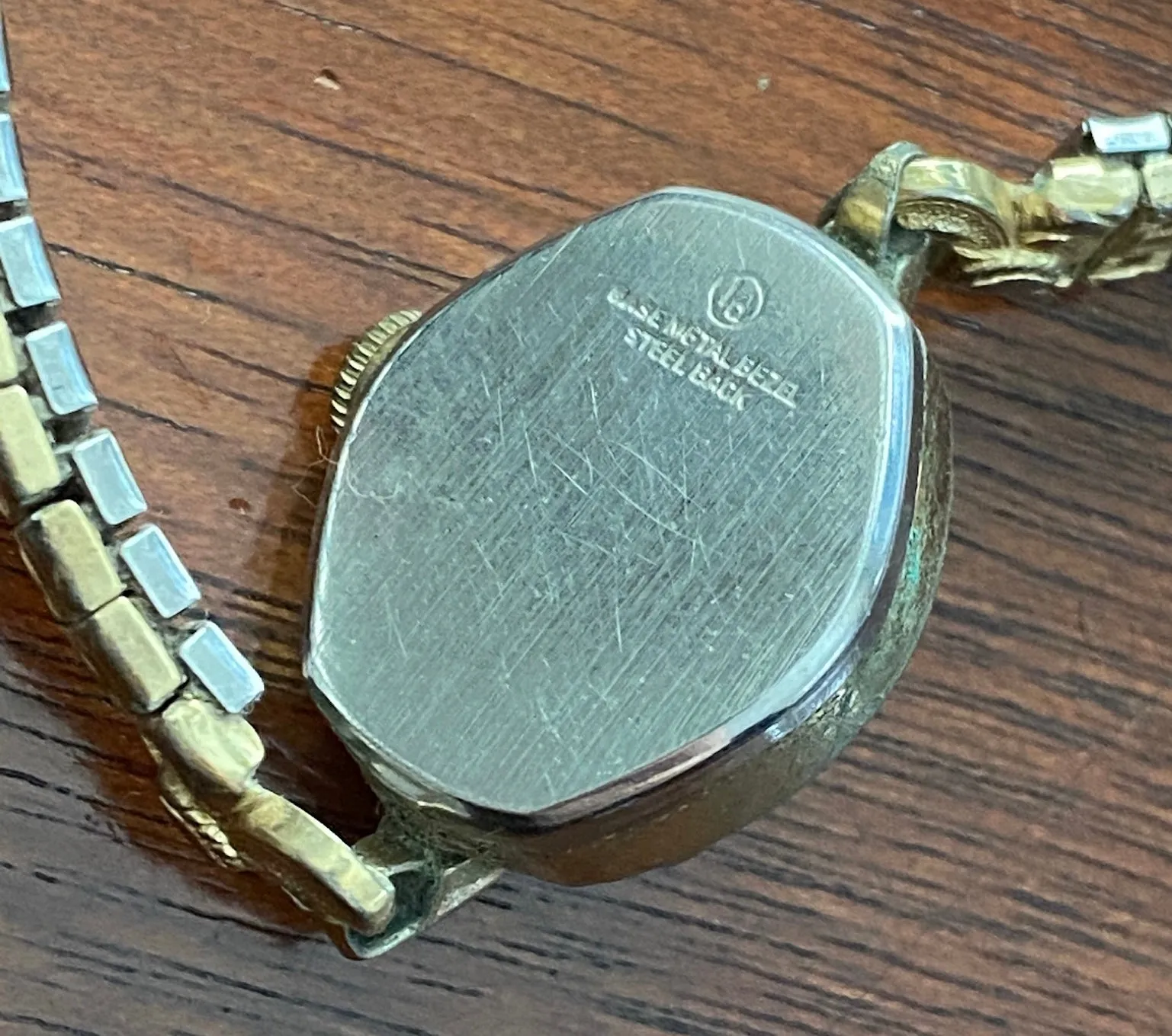 Vintage Gruen Womans Wristwatch Gold Filled AS IS
