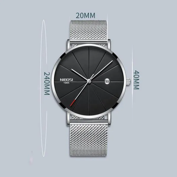 Waterproof Men Minimalist Quartz Watch  19.99(1pck)