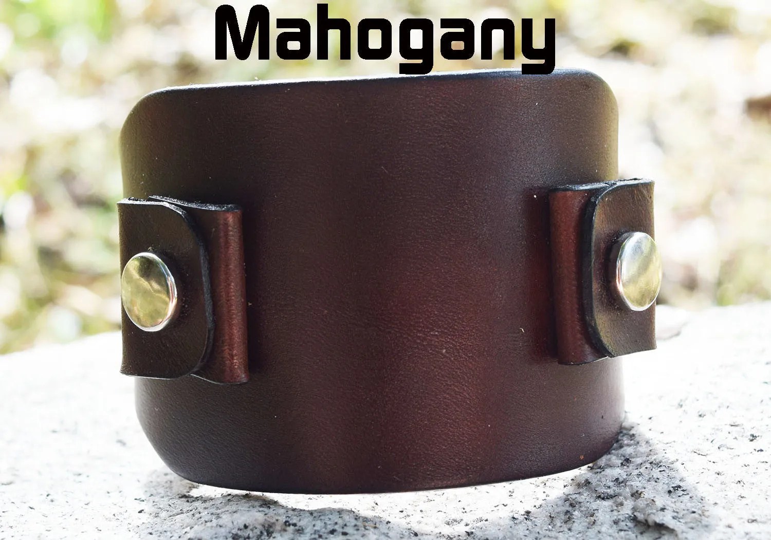 Wide Leather Watch Straps | 2 Inch