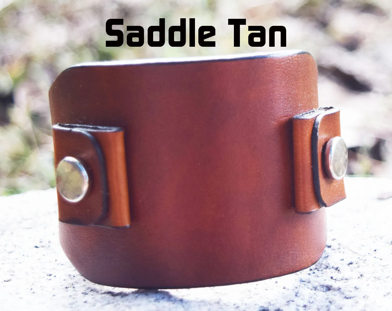Wide Leather Watch Straps | 2 Inch