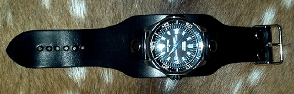 Wide Leather Watch Straps | 2 Inch