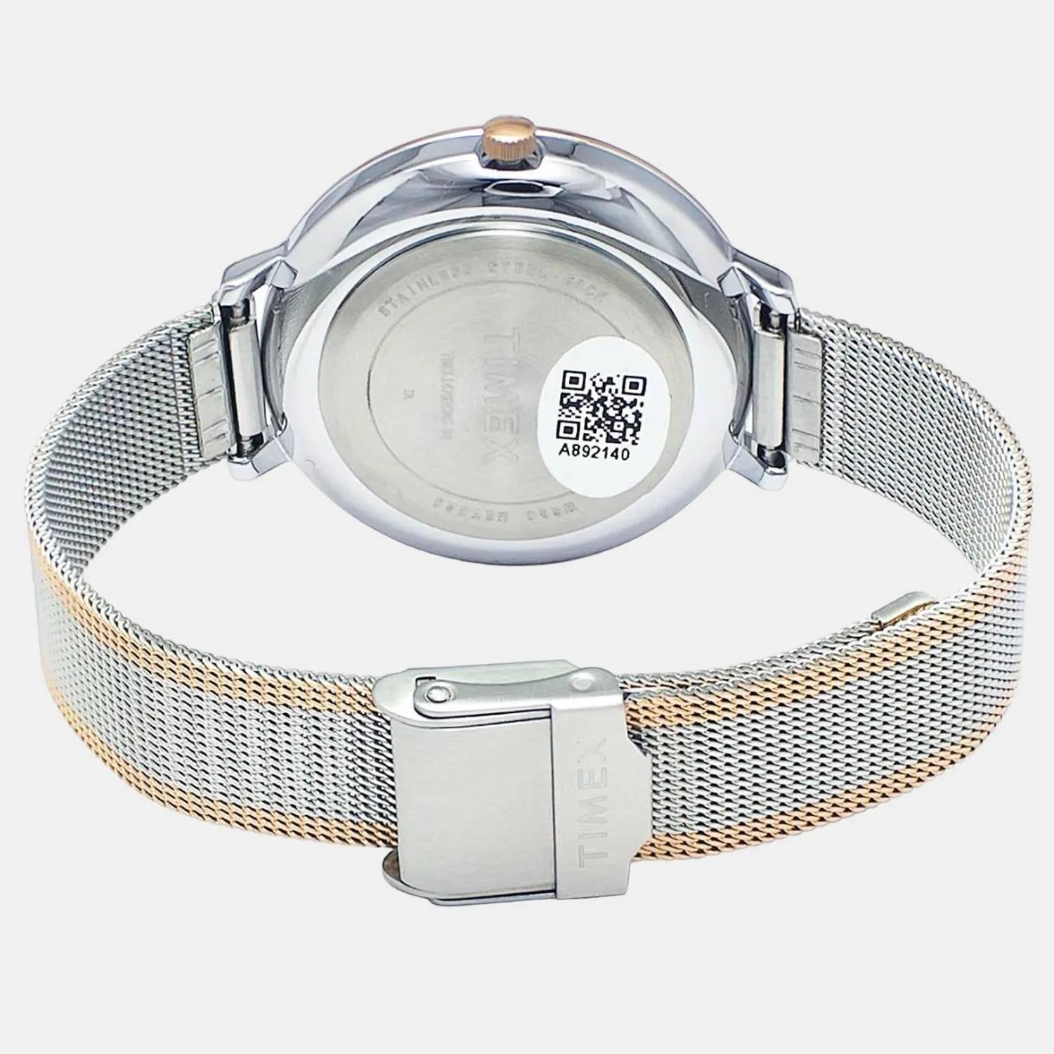 Women Silver Analog Stainless Steel Watch TWEL14703