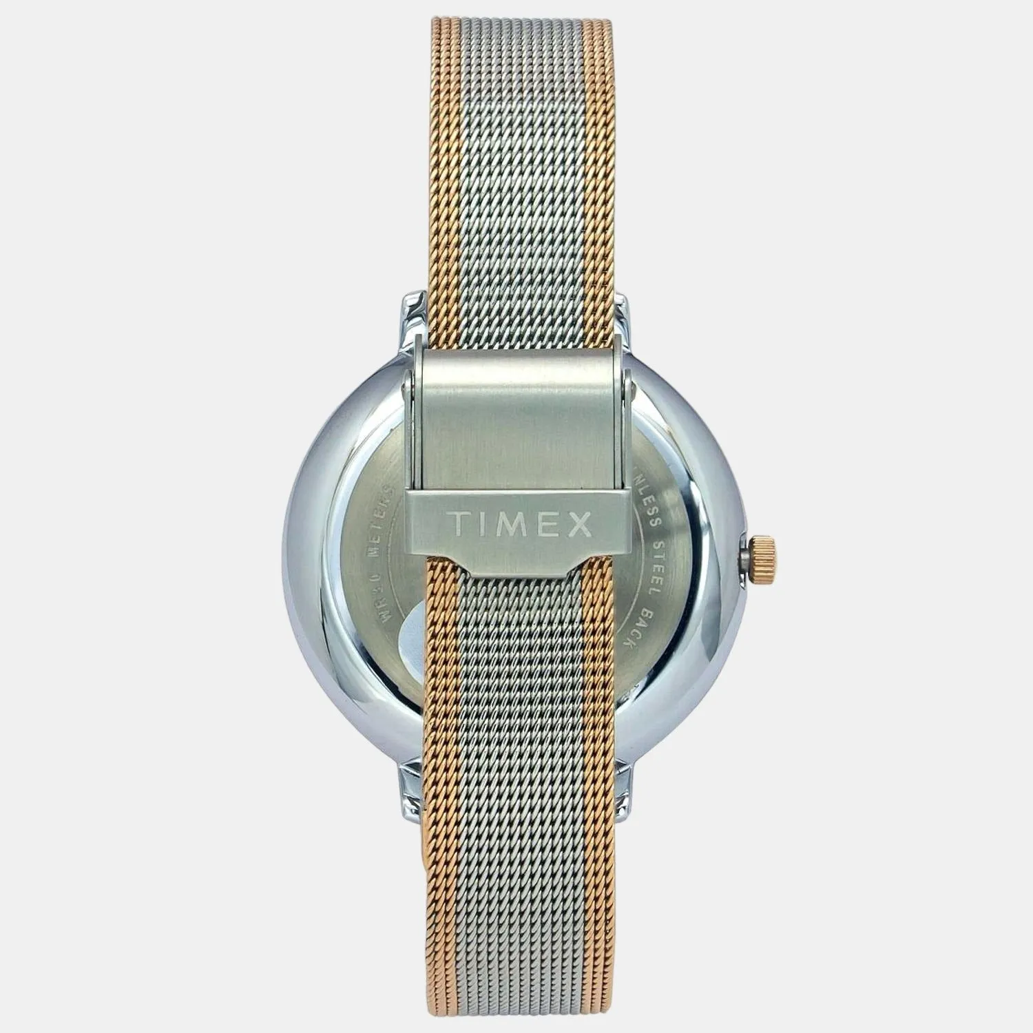 Women Silver Analog Stainless Steel Watch TWEL14703