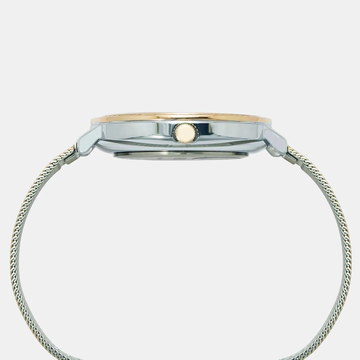 Women Silver Analog Stainless Steel Watch TWEL14703
