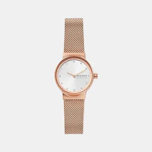Women's Silver Analog Stainless Steel Watch SKW2665