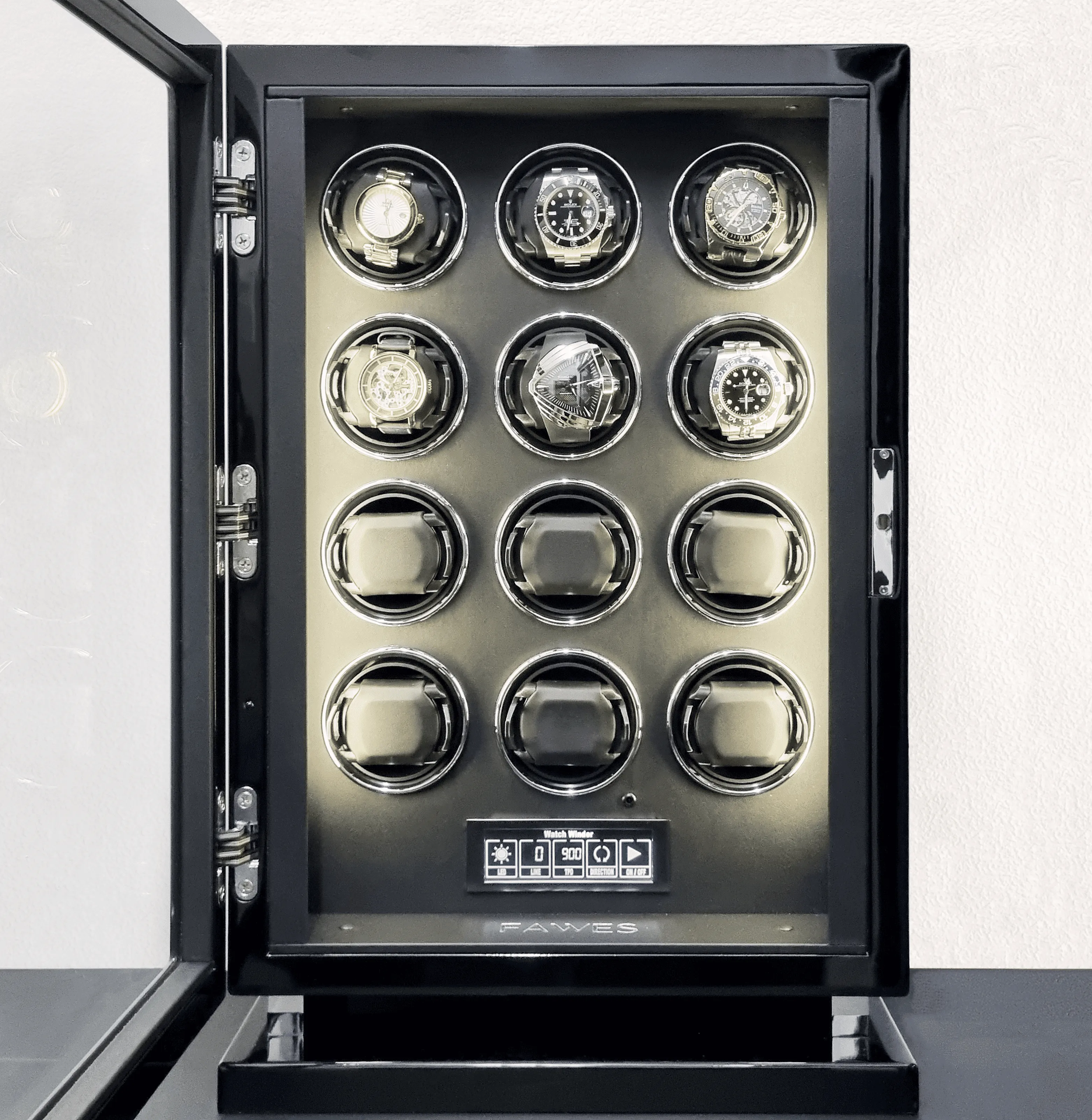 X63 Watch Winder with Biometric Access - 12 Epitope