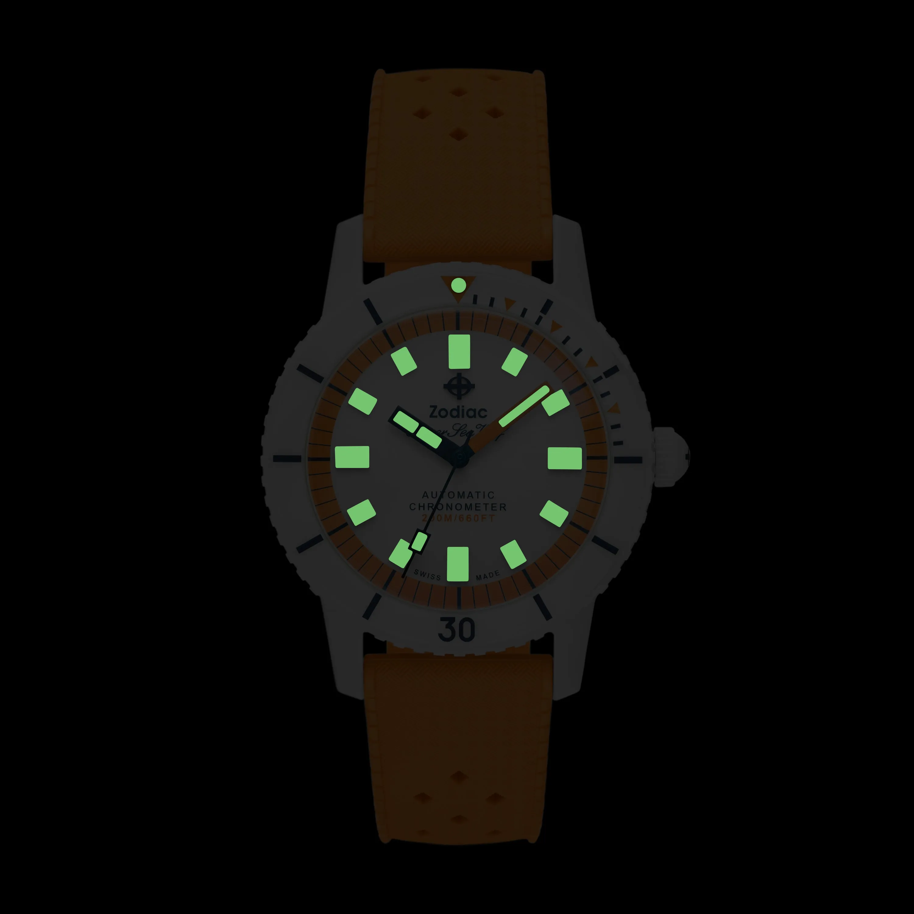 Zodiac Super Sea Wolf Ceramic Compression White
